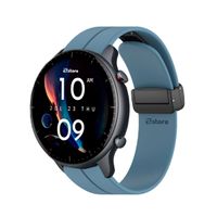 Correa Para Amazfit GTR3 Broche Magnético Azul Acero