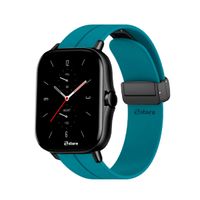 Correa Para Amazfit GTS4 Broche Magnético Azul Turquesa
