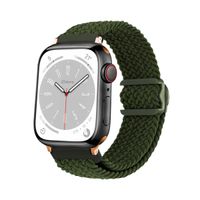 Correas de Nylon Para Apple Watch 42-44-45-49mm Gold Rose Verde Militar
