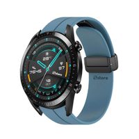 Correa Para Huawei Watch GT2 Broche Magnético 46mm Azul Acero