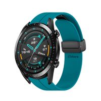 Correa Para Huawei Watch GT2 Broche Magnético 42mm Azul Turquesa