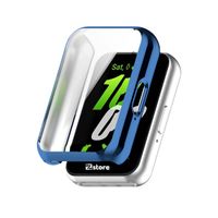Case con Protector Samsung Galaxy Fit 3 Color Metalizado Azul