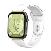 Correa Para Huawei Watch Fit 3 Broche Gold Rose Blanco