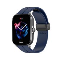 Correa Para Amazfit GTS3 Broche Magnético Azul Oscuro
