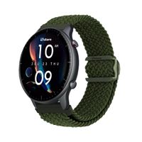 Correa de Nylon Para Amazfit GTR2 Verde Militar