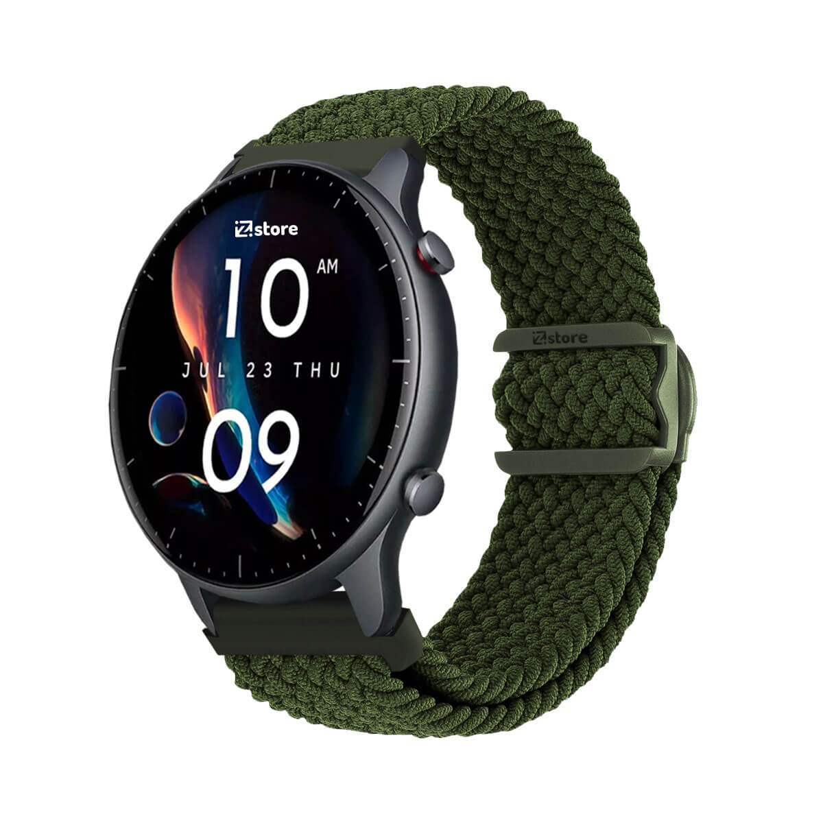 Correa de Nylon Para Amazfit GTR2 Verde Militar
