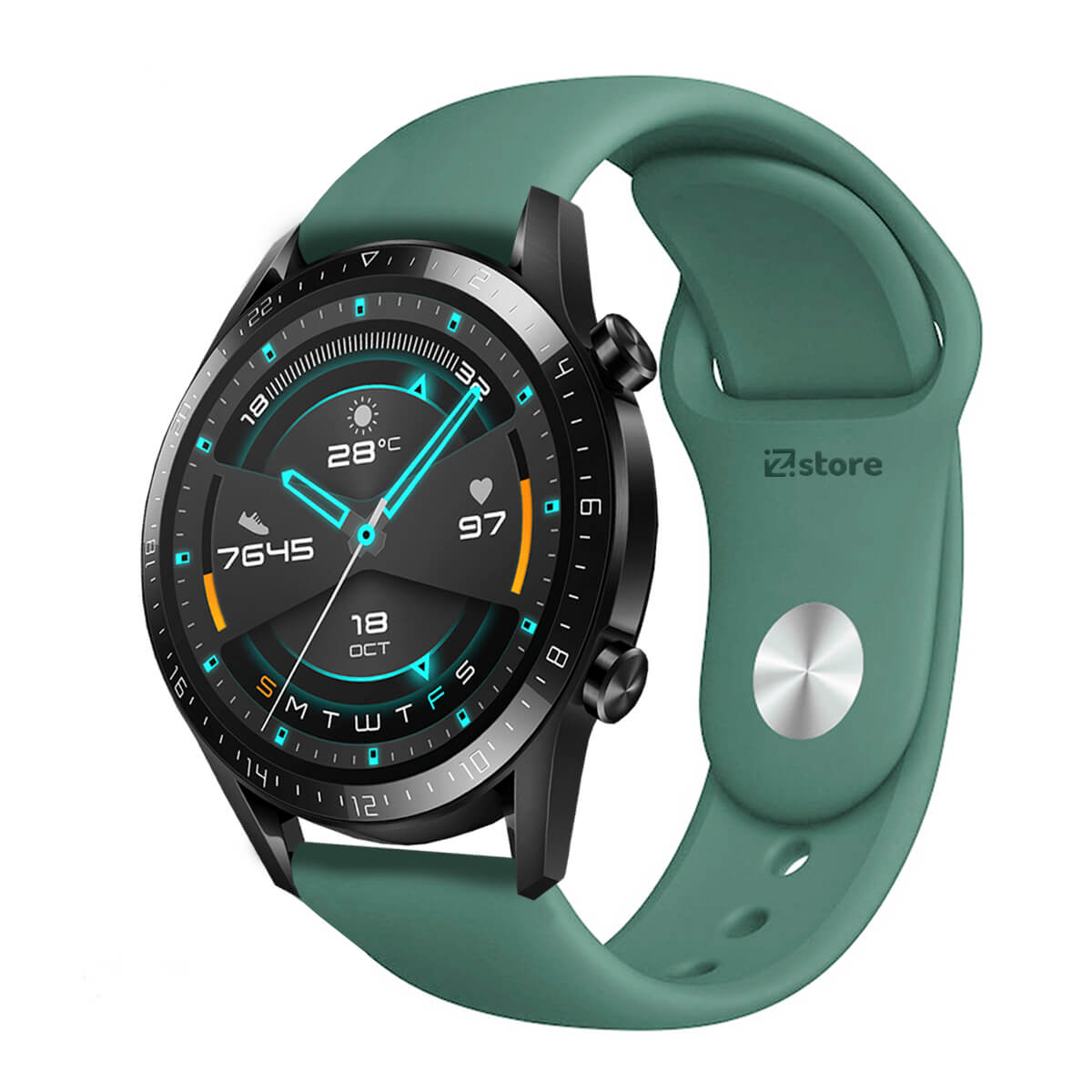 Correa Para Huawei GT2 Broche 46mm Verde Pino