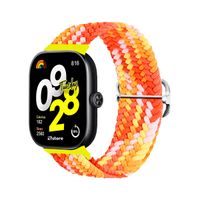 Correa de Nylon Para Redmi Watch 4 Tricolor Naranja