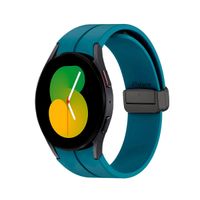 Correa Para Samsung Galaxy Watch 4 y 5 Broche Magnetico Azul Turquesa
