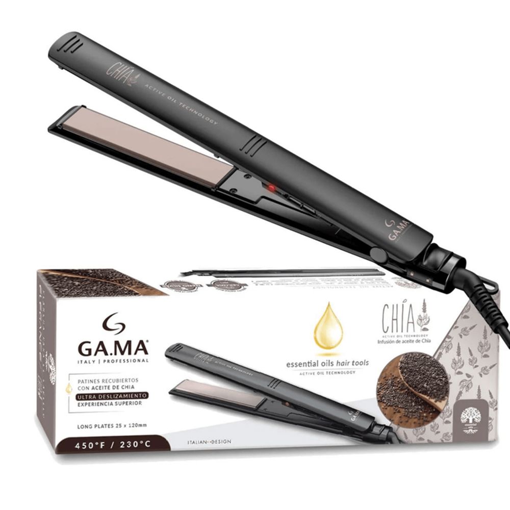 Alisadora Elegance Chia Gama BECHS0000002339 La alisadora que te permitirá lucir un cabello liso y b