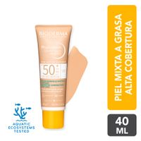 Photoderm Cover Touch Bioderma SPF 50+ Light Colour - Tubo 40 G