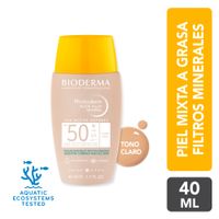 Photoderm Nude Touch 50+ Bioderma 
Light Colour - Frasco 40 ML