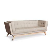 Sofá 3 Cuerpos Atenea Rabhé – Beige