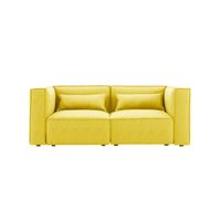 Sofá Barena Short Rabhé Amarillo