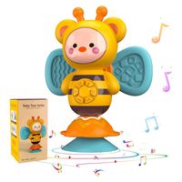 Juguete Sonaja Musical Abeja Musical con Luces