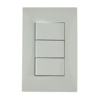 Interruptor Triple S220 Blanco Simon