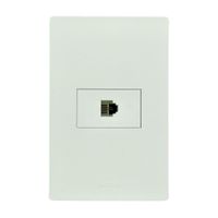 Toma Data S220 Rj45 Blanco Simon