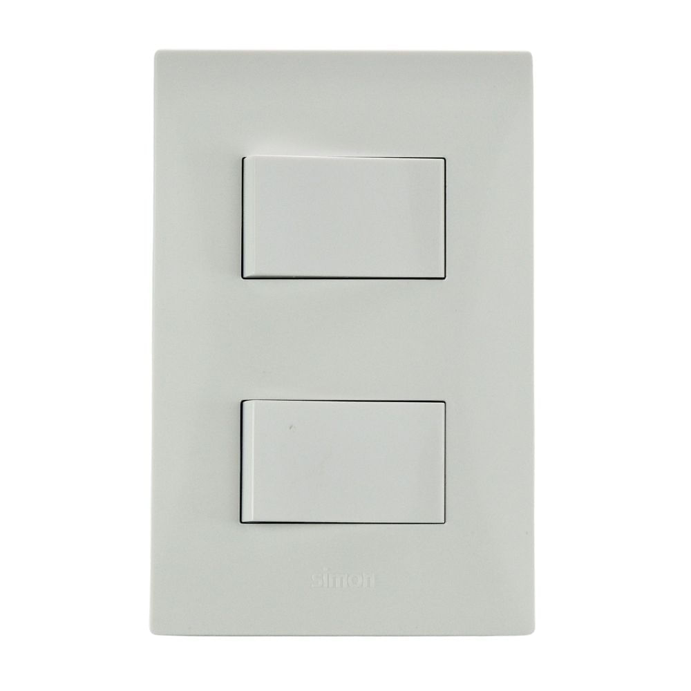 Interruptor Doble S220 Blanco Simon