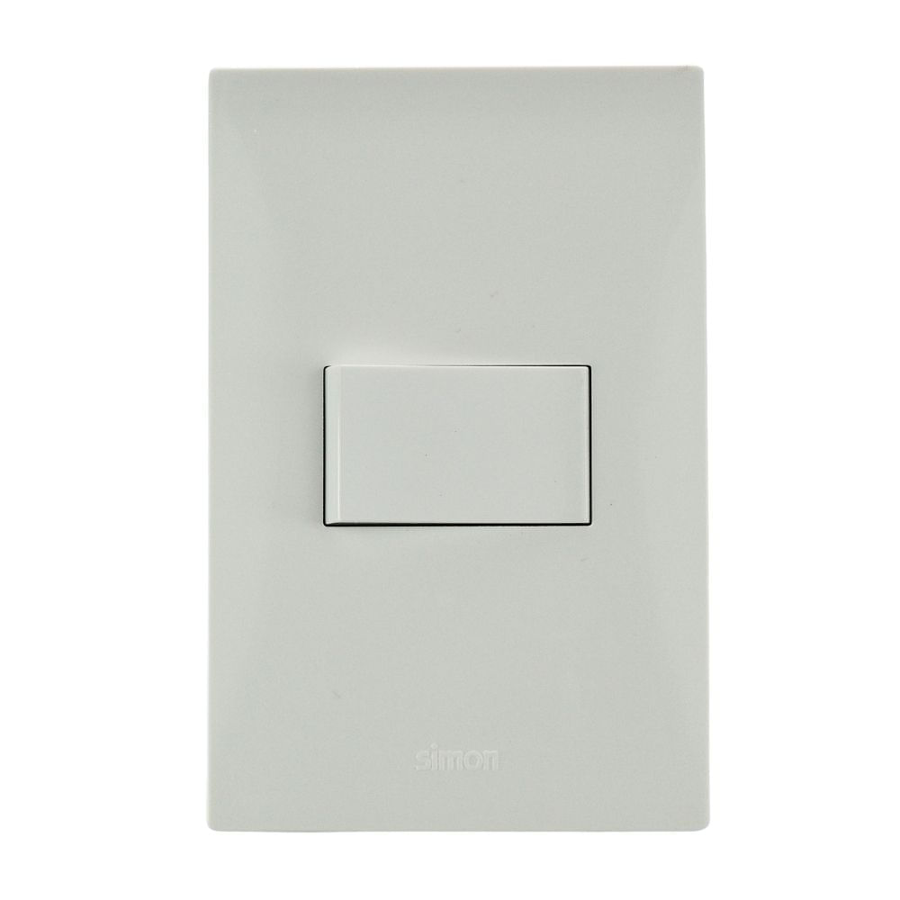Conmutador Simple S220 Blanco Simon