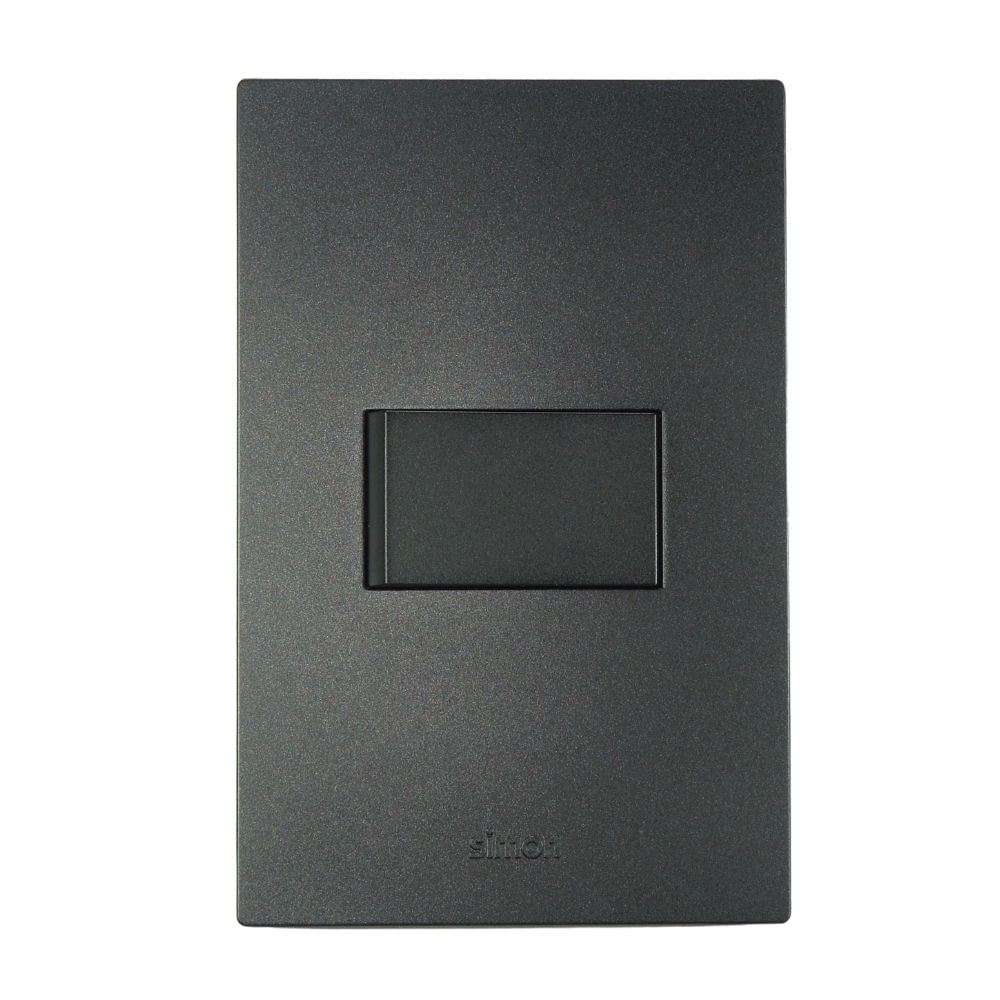 Interruptor Simple S220 Grafito Simon