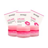 3 Mascarilla Hidratante Para Labios Lipcare 20G - Bioaqua