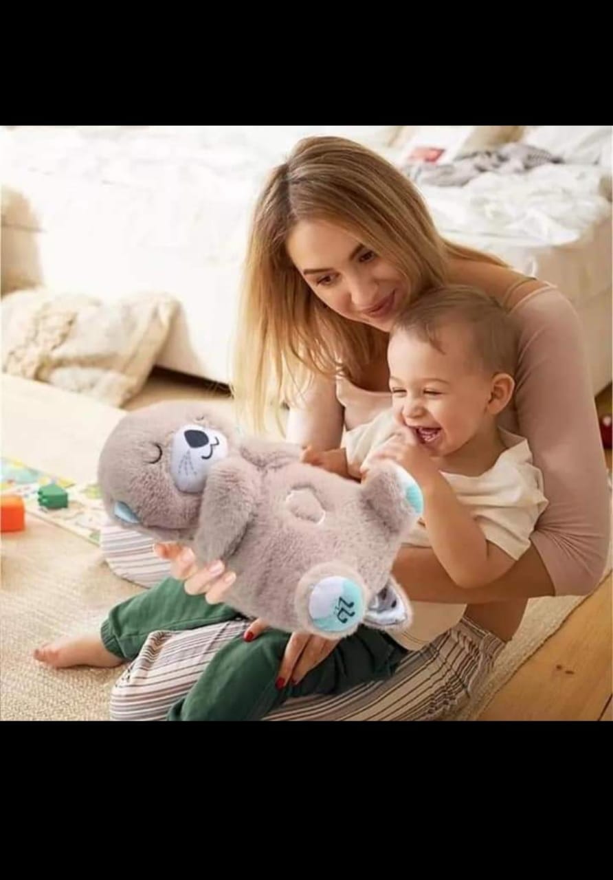 PELUCHE DE NUTRIA QUE RESPIRA (oferta)