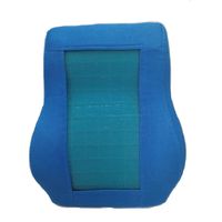 Cojín lumbar Viscoelástico Alto con Gel y funda Azul eléctrico