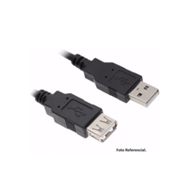 Cable Extensión Usb 2.0 Macho A Hembra 1.5 Metros - Negro