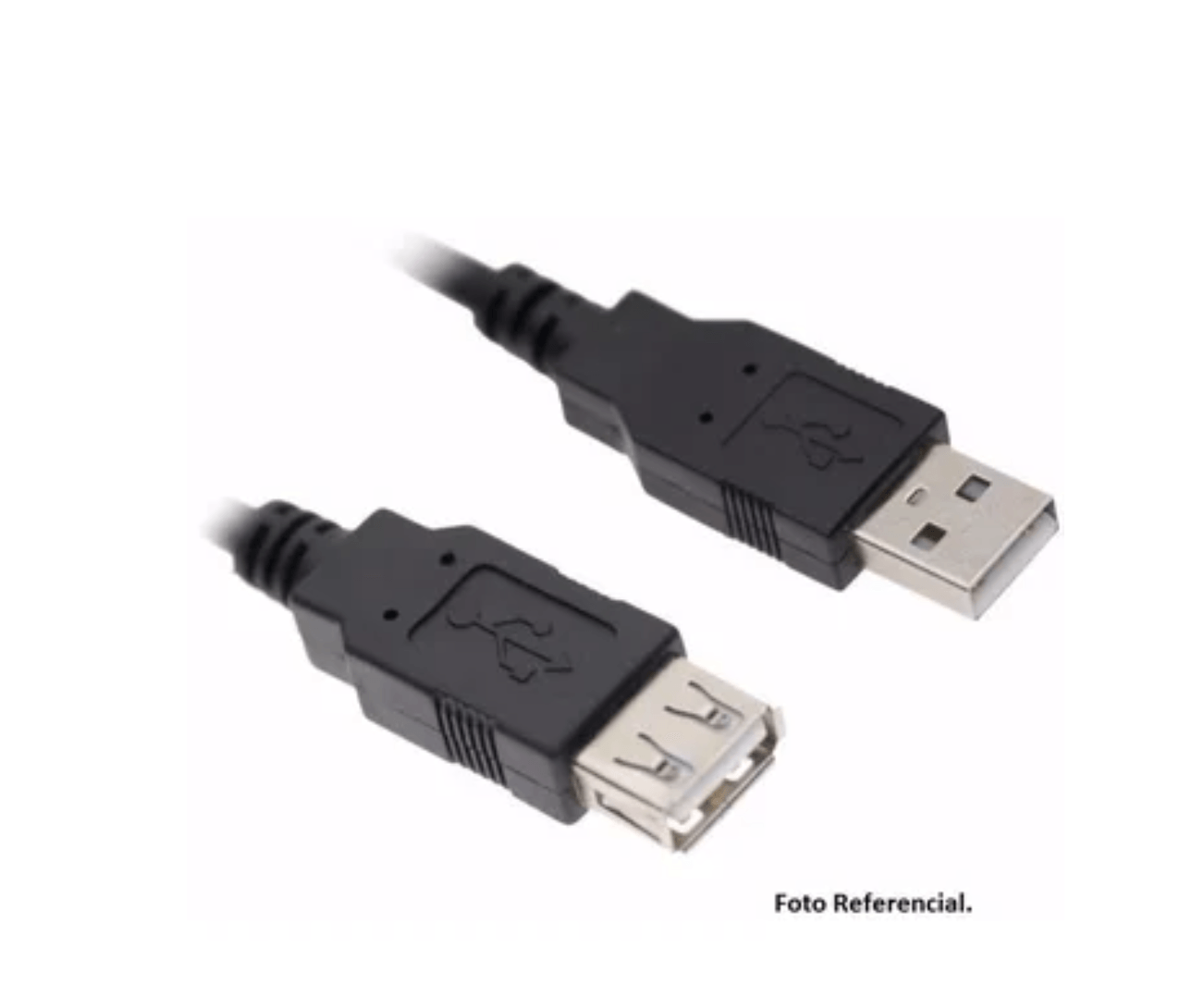 Cable Extensión Usb 2.0 Macho A Hembra 1.5 Metros - Negro