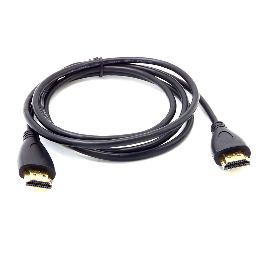 Cable HDMI 1.5 Metros Full HD 3D V1.4 PVC negro HDMI a HDMI