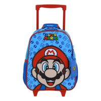 Mochila Nintendo Con Ruedas Chica