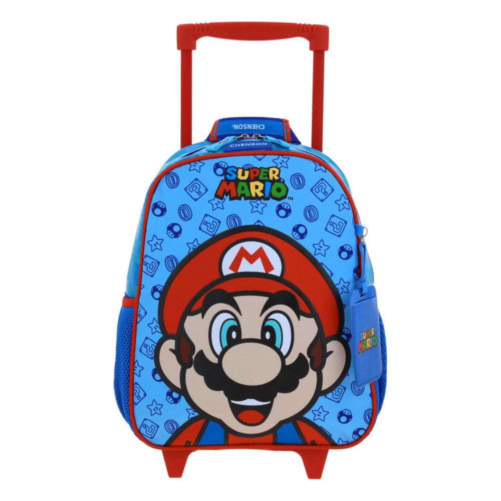 Mochila Nintendo Con Ruedas Chica