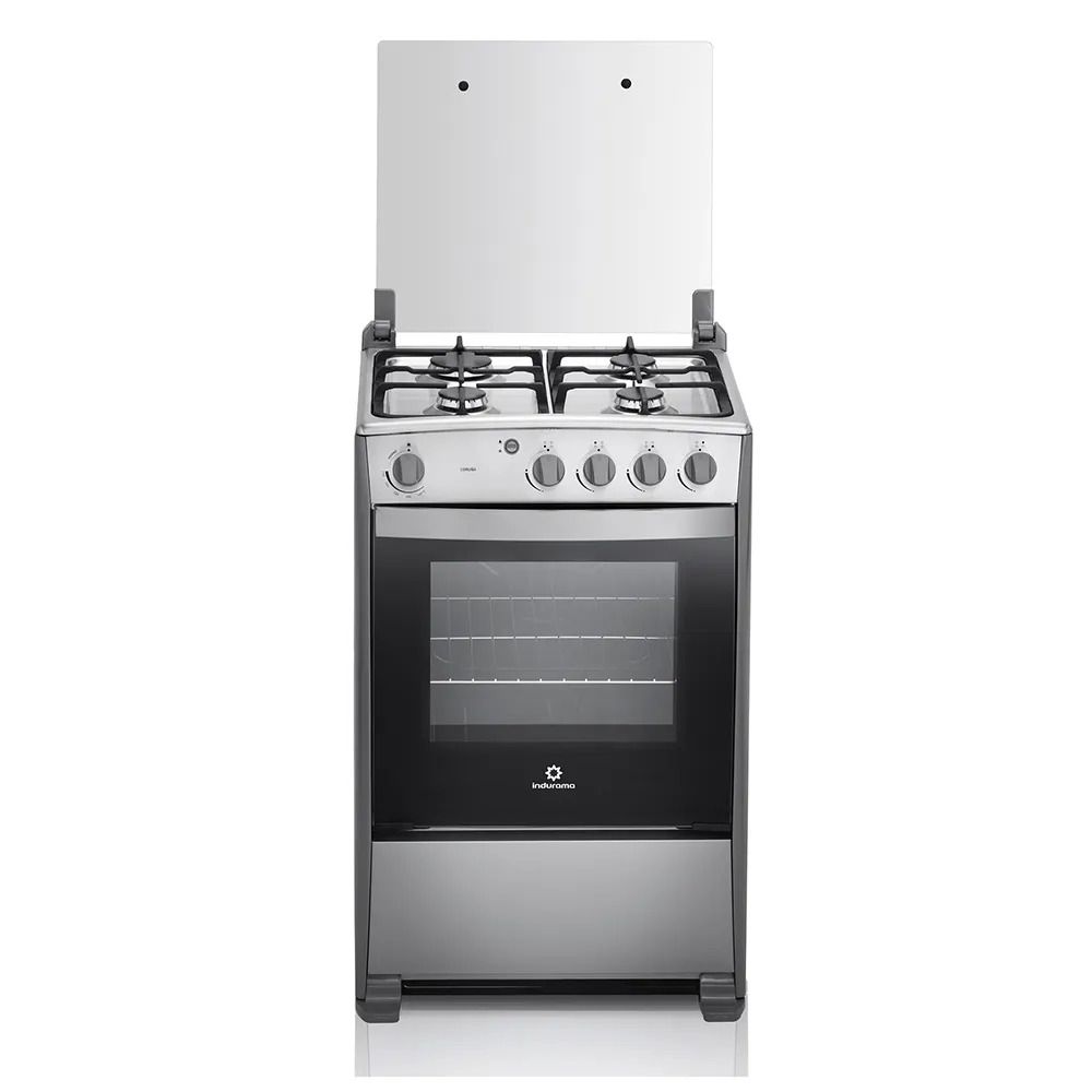 Cocina a Gas Indurama CORUÑA QZ con Encendido Electrónico y Termo de Precisión (MUNDO ELECTRONICO)