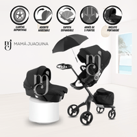 Coche Multifuncional Travel System 5 en 1 «CHASTAIN» Negro