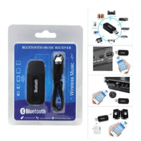 Adaptador Receptor Bluetooth 3.5mm Aux. Carro, Manos Libres