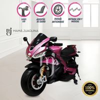 Moto a Batería para Niños «YAMAHA» Licenced Rosa