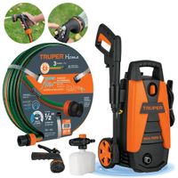 Combo Hidrolavadora manguera 20m Pistola de riego Truper
