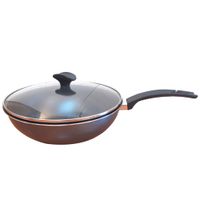 ILKO WOK 28CM C/T COOL GRAY ALUMINIO REC