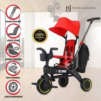 Triciclo Guiador para Niños «DATRION» Rojo