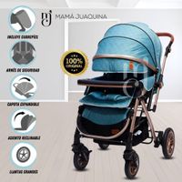 Coche Cuna De Lujo «SUNDAY DREAMS» Celeste