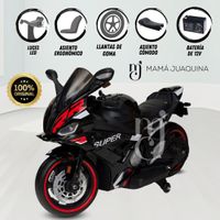Moto a Batería Musical «SUPER RUNNER» Negro