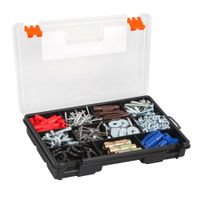 Organizador de herramientas y tornillos 9"" 11 compartimentos