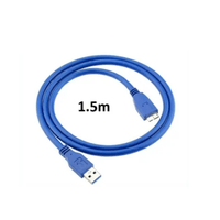 Cable Usb 3.0 A Disco Duro Externo B 1.5m Usb 3.0 a Micro B - Azul