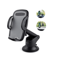 Holder Soporte Celular Smartphone Brazo Extendible Auto Universal gris