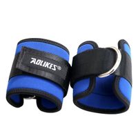 Tobilleras Deportivas AOLIKES A-7129 Azul Ejercicios Polea