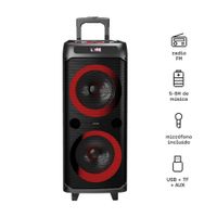 Parlante Karaoke Led Con Jalador 1600W Partyload-1 Kuzler