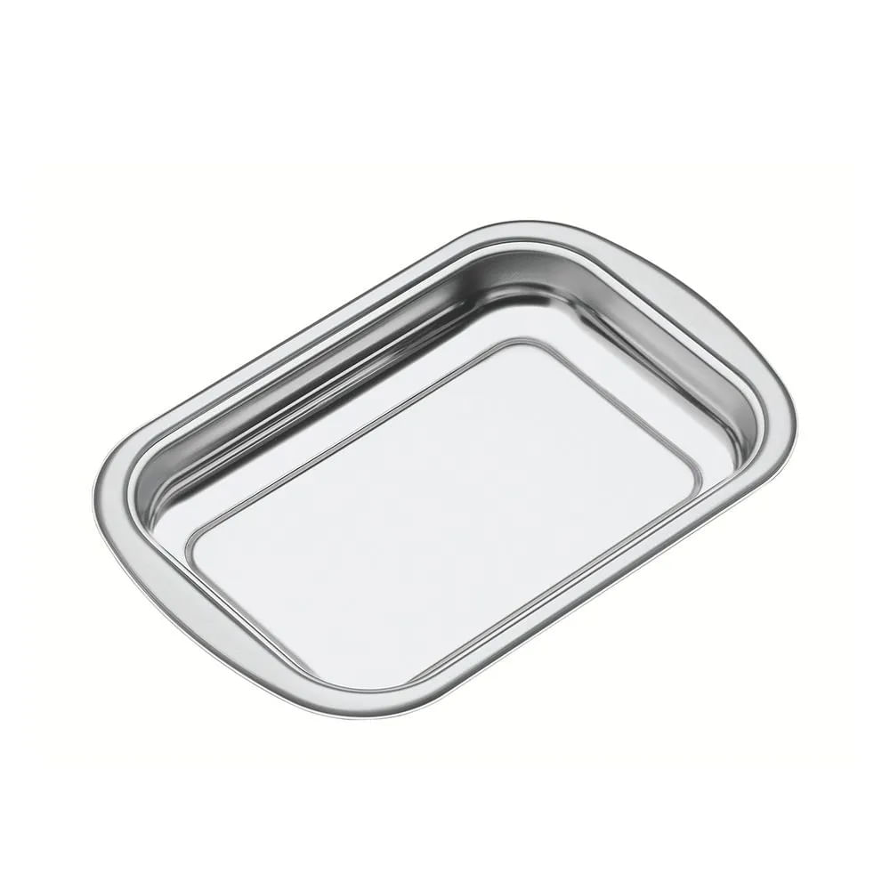 Asadera de Acero Inoxidable 47.6 x 31.1 cm Cosmos - Tramontina 10012058 (MUNDO ELECTRONICO)