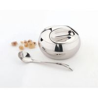 Azucarero de Acero Inox con Cuchara - Tramontina 64400500 (MUNDO ELECTRONICO)