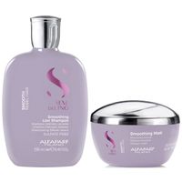 Shampoo Anti Frizz Sin Sal 250ml + Mascarilla Alfaparf Smooth