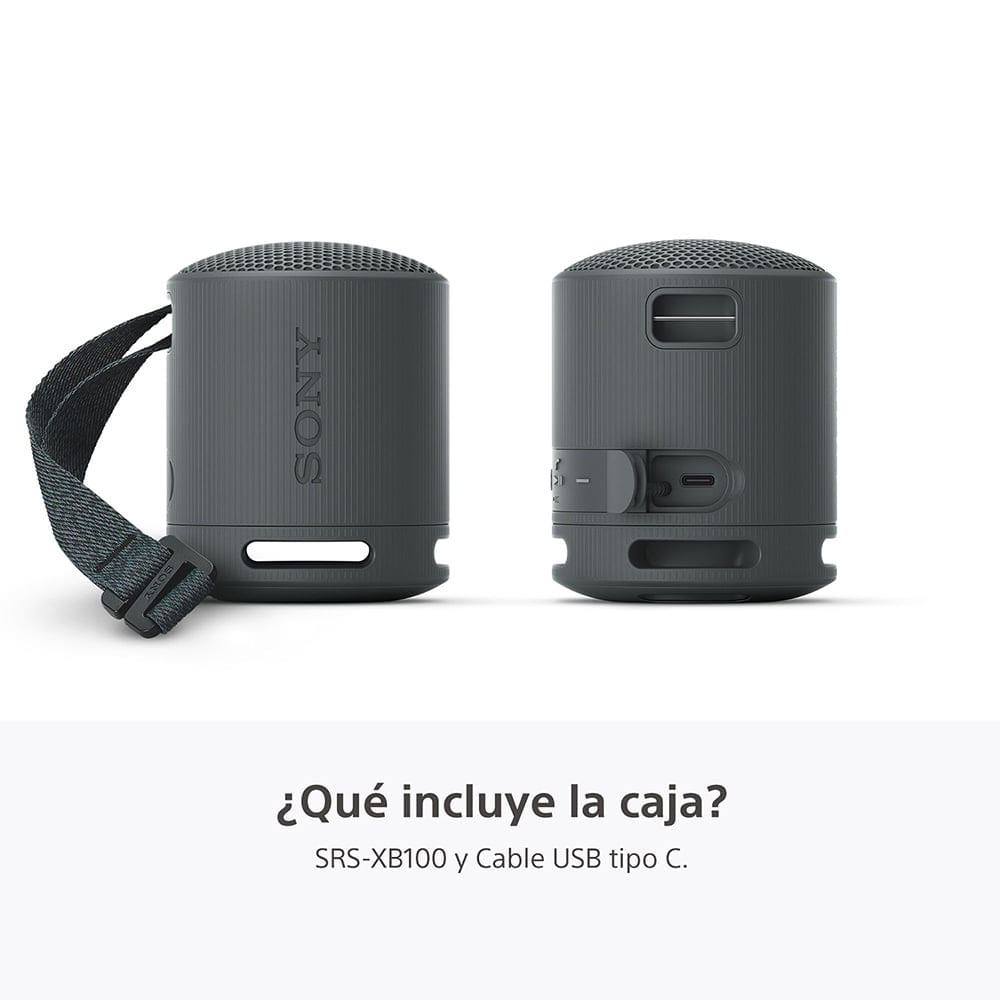 Parlante Sony Bluetooth SRS-XB100 Portátil (MUNDO ELECTRONICO)